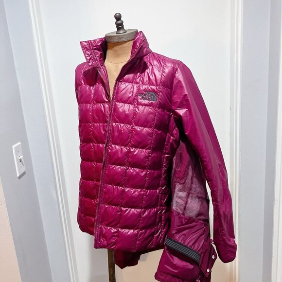 The North Face ThermoBall Eco Snow TriClimate Jacket Boysenberry Purple Size M - Picture 8 of 12